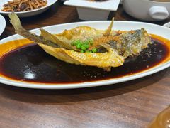 金蒜糖醋大黄鱼-全聚德(上海首店浦东店)