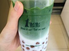 抹茶拿铁-1点点(达明店)
