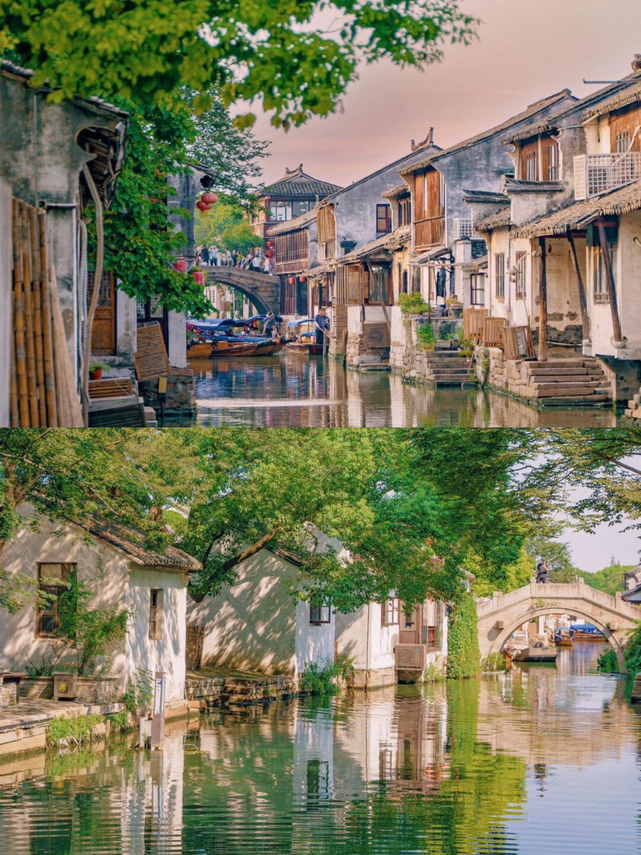 被《国家地理》评为江南第一水乡,周庄古镇!