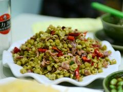 酸豆角炒鸡胗-果园