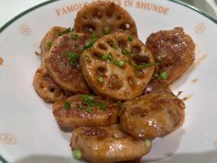 XO酱爆炒莲藕-清晖小苑•顺德地方菜(壹海城店)