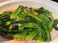 砂锅油麦菜-撒椒·四川江湖菜(大族广场店)