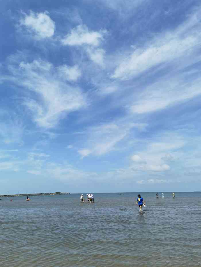 王家村浴场-"入伏之前一众好友来一趟,人特别少,停车场.