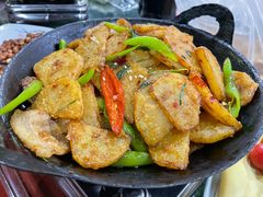 干锅土豆片-五谷丰香饺子馆(总店)
