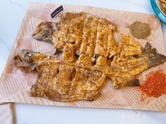 烤虹鳟鱼-何适山庄 ·可团建(水长城P2停车场店)