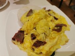 叉烧炒滑蛋饭-金利茶餐厅(中船汇店)