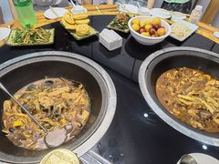 -北京龙庆四季香农家饭庄·灶台鱼·碳烤虹鳟鱼(龙庆峡店)