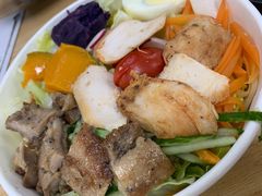 无油奥尔良鸡排沙拉-沙哇低卡·轻食沙拉(骏景金融城店)