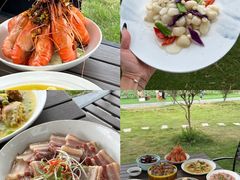 -七的湖·晚芳亭·阳澄湖农家菜·大闸蟹(莲花岛店)