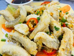 椒盐九肚鱼-凤城康记饭店
