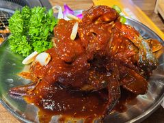 -明洞阿姨·韩式酱蟹烤肉·创意料理(三元桥店)