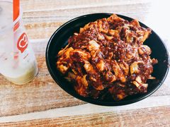 爆辣特色鸡肉炒饼-传说中的新疆炒米粉(汇品坊美食城店)