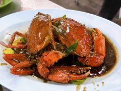 黑胡椒炒螃蟹-明记烧鱼美味店