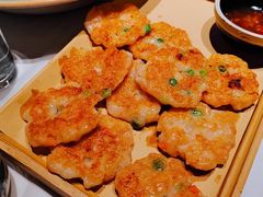 香煎虾饼-渔民船说·北塘海鲜·天津菜·海肠捞饭(北塘古镇店)