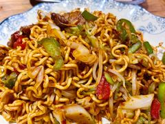 孜然牛肉炒方便面-阿记烧烤(大兴新区店)