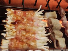 五花肉金针菇-丰茂烤串(金泉美食宫店)