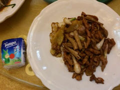 比较咸的炒鹅肠-快活林食家