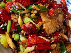 蒜苗回锅肉-潇湘阁(昆泰国际大厦店)