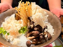 鲜菌菇拼盘盘-老墙根涮肉(王四营店)