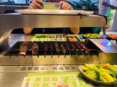 自助取餐区-嫩羊羊·延边烤串·朝鲜族美食(张家港美食街店)