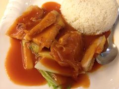 洋蔥茄汁豬扒飯-永盈茶餐厅(中山四路店)