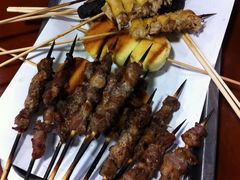 羊肉串、金针菇-云晓光头烧烤吧(德平路店)