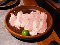 盐味猪颈肉-厚贞日式烤肉(龙之梦店)