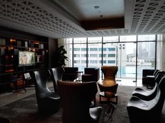 健身中心休息区-广州天河希尔顿酒店