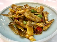 葱姜炒竹蛏-盒马渔市餐厅