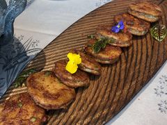 香煎鹅肝藕饼-佳兰雅序融合菜(高新店)