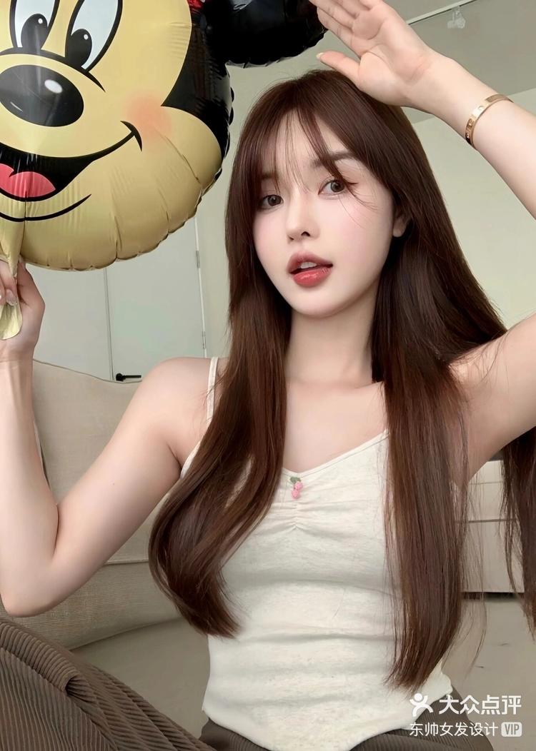 目前最好看的发色之一可可棕发色超级显