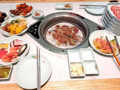 -绿岛港轩海鲜烤肉涮锅自助餐厅