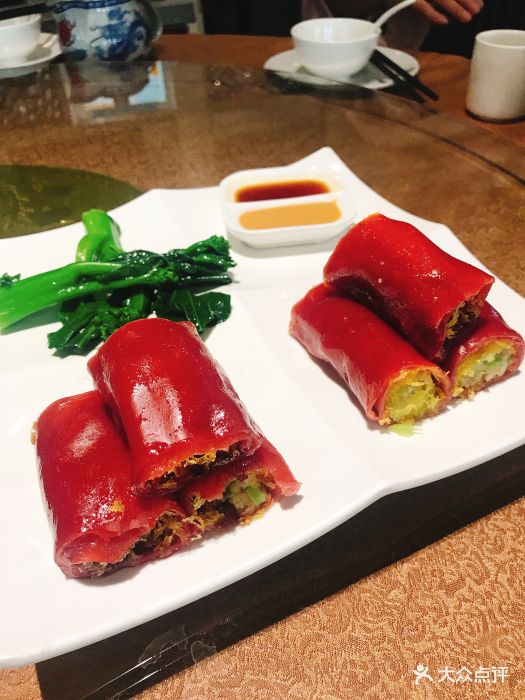 岭南茗点居(早茶酒楼)金沙红米肠图片 - 第2张