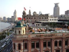 顶层阳台-上海和平饭店 Fairmont Peace Hotel