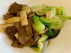 菜远菌王炒牛柳-锦江饭店锦北楼-锦江厅