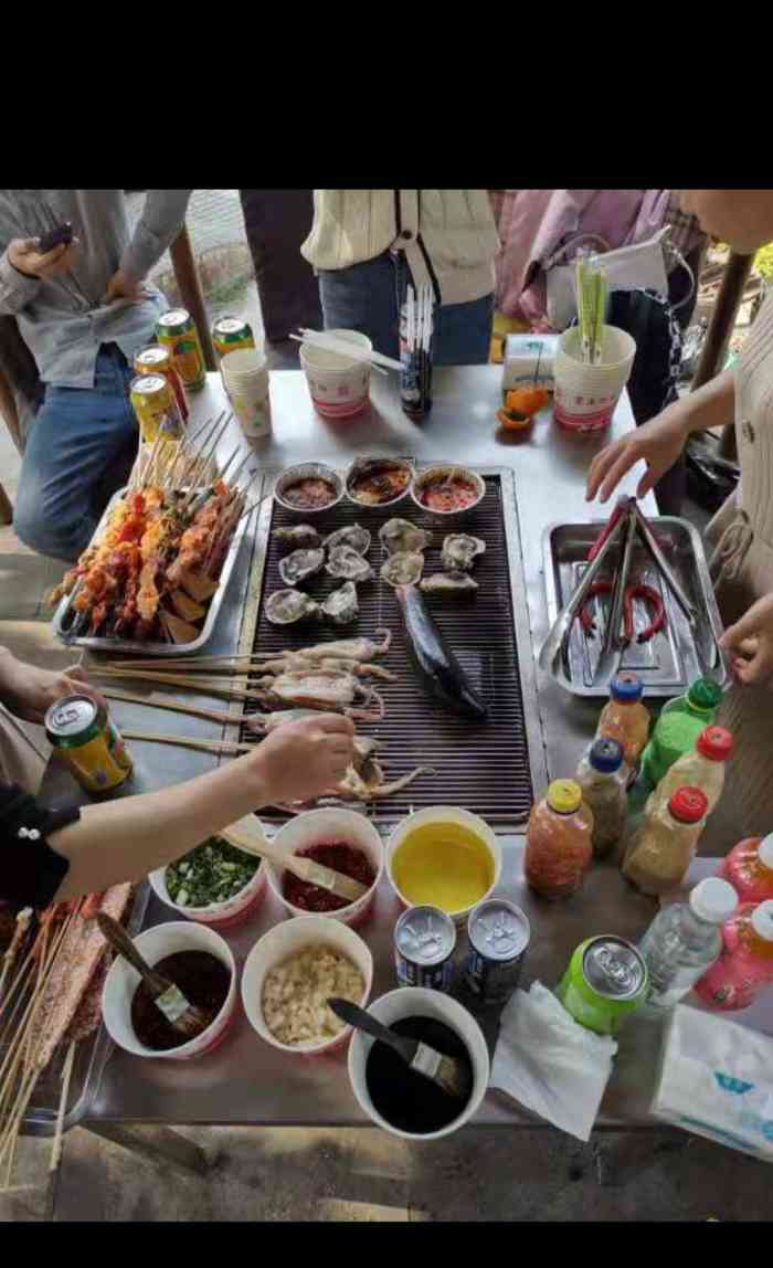火焰山山庄户外自助烧烤烤羊露营基地(渝北店)-"专门选了个周末和闺蜜