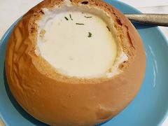 洋薏米周打海鲜面包汤-港丽餐厅(高德置地店)
