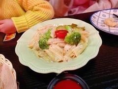 鲜虾奶油蘑菇通心粉-SUPER BOWL 超级碗披萨(崂山丽达店)