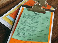 菜单-RAC BAR(安福路店)