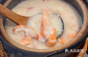 Fresh Shrimp and Scallop Rice Porridge