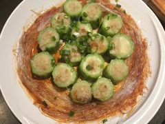 金银蒜香虾丝瓜-汤城小厨•粤菜•靓汤(苏州街店)
