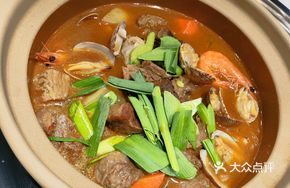 Seafood Beef Shank Pot