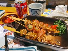 碳烤鸡皮-七涧谷·元气食堂(塘下店)