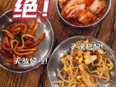 餐前小菜-姜虎东白丁韩国烤肉(吉利大厦店)