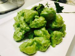 石斛汁沙拉虾球-品粹徽园·家常安徽菜