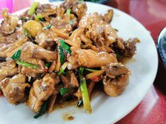 现杀果园鸡—黄焖鸡-生态苑农庄(十里画廊遇龙河店)