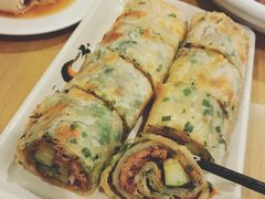 葱饼卷牛肉-台北楚楚园馅饼粥(虹桥南丰城店)