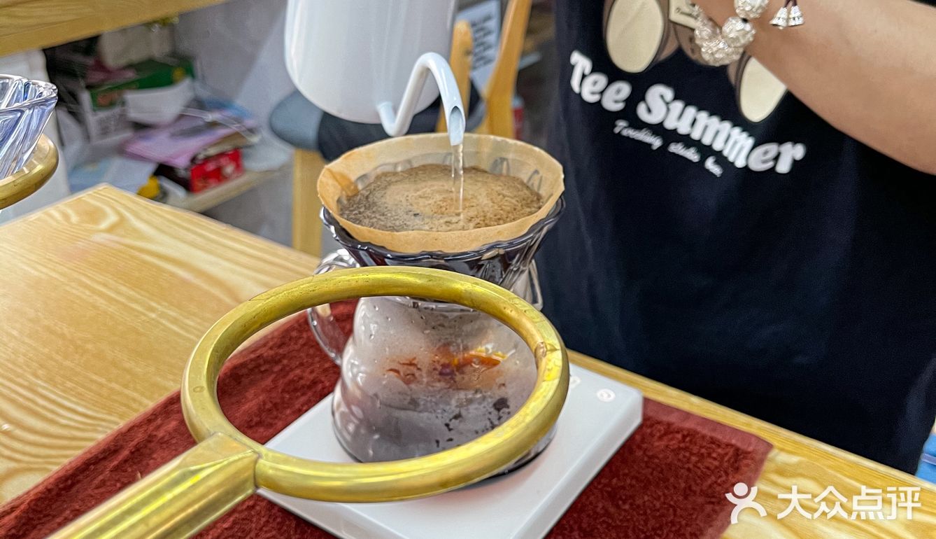 蓝色花花coffee