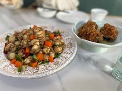 葱爆威海扇贝-威海渔村(静安旗舰店)