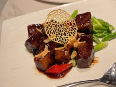 黑金雪花牛肉粒-上海和平饭店龙凤厅 Dragon Phoenix